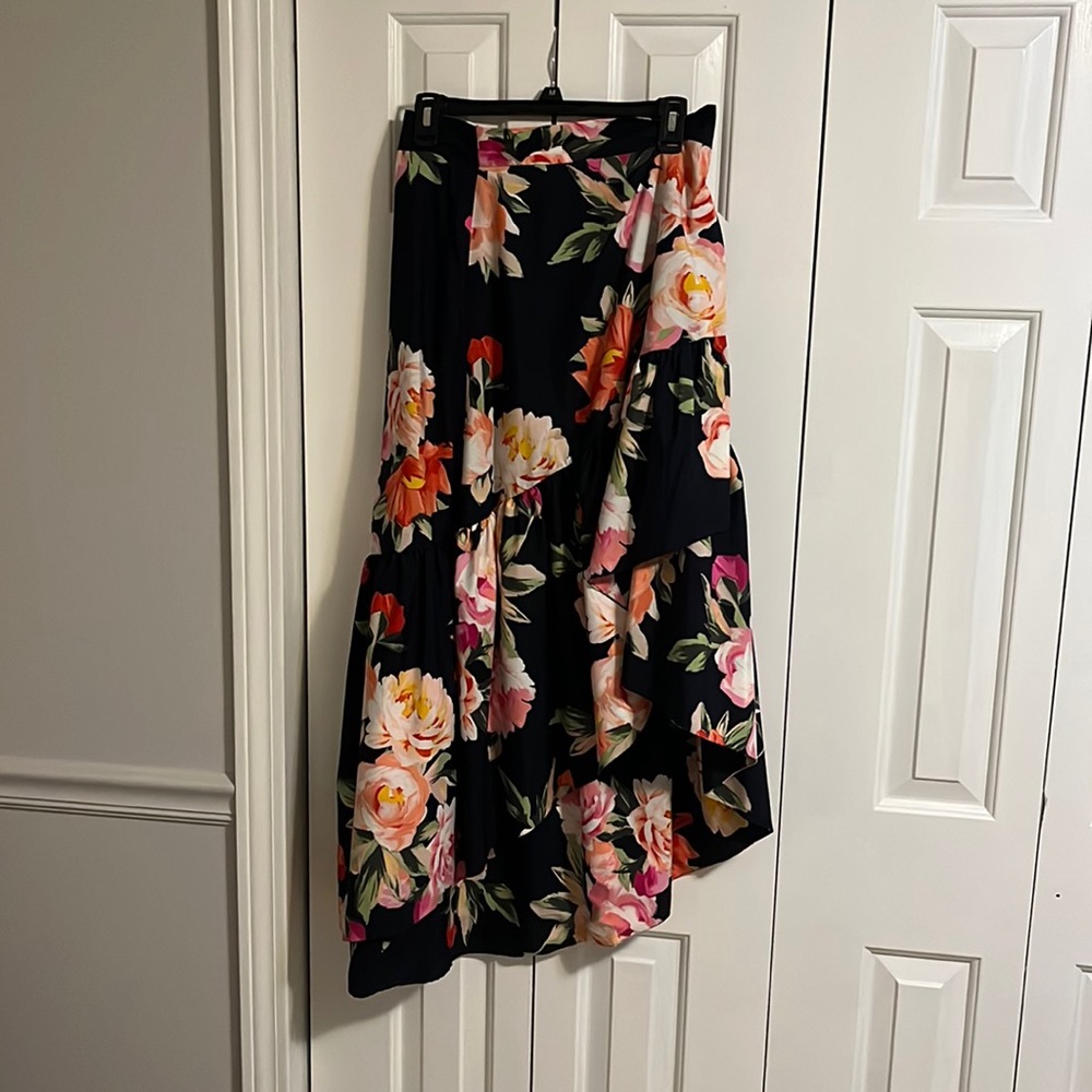 Beautiful floral skirt.